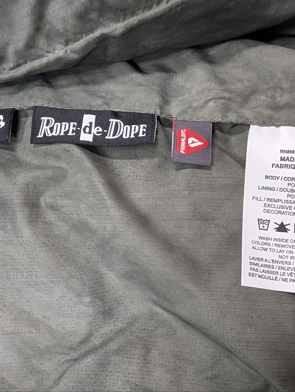 Nike ACG Jacket Mens XL Green Army Therma Fit ADV Primaloft Rope De Dope - Picture 7 of 9